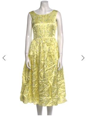 Naya Rea Silk A-Line Dress